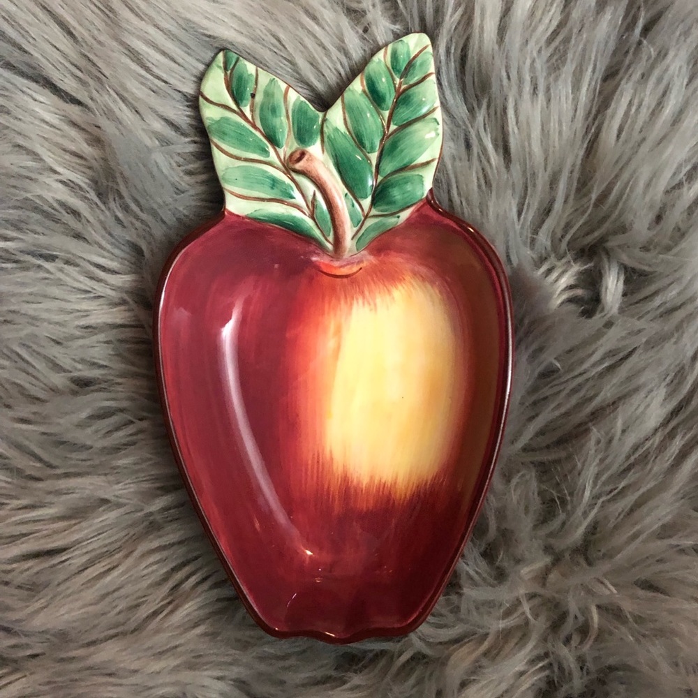 Apple Bowl clay art